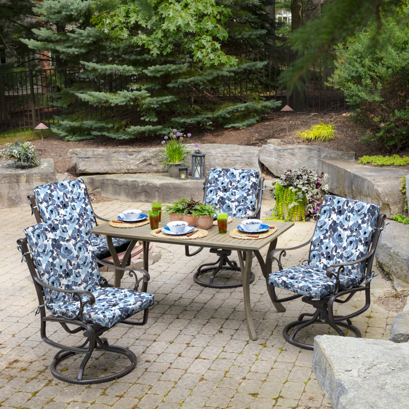 Barrel Back Outdoor Chair Cushions - Rocking Chair Cushion Set Cracker